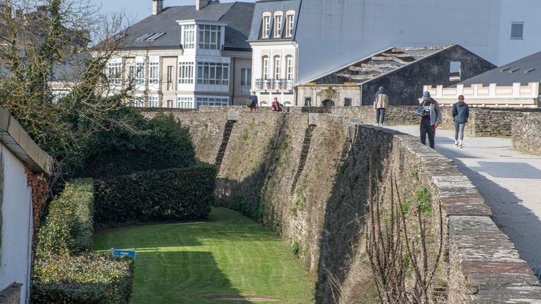 La escaleras romanas de la Muralla de Lugo, modelos y conservaci&oacute;n