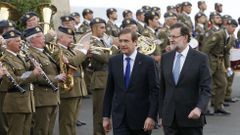 Rajoy Passos Coelho en Baiona