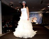 Silvia Mourelle, Miss Costa da Morte, fue una de las participantes en el desfile.