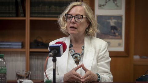 La doctora Sofa Lpez, directora xeral de Planificacin e Reforma Sanitaria del Sergas.