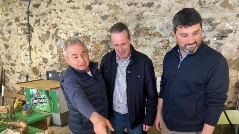 Marcelino Marcos en la XXI Feria de Oficios y Costumbres del Medio Rural en Vald�s