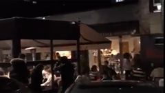Las aglomeraciones en las terrazas de Oviedo