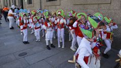 Santiago da la bienvenida al entroido