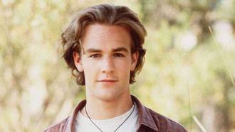 James Van Der Beek, en su �poca de la serie �Dawson crece� (1998-2003).