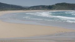 Imagen de archivo de la playa de Esmelle, en la parroquia ferrolana de Covas