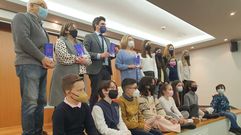 La entrega de premios tuvo lugar en el sal�n de actos de la Biblioteca Provincial