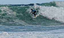 Las adversas condiciones del mar hicieron mucho m�s dura la competici�n de Razo.