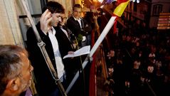 Jorge Mira, durante el preg�n