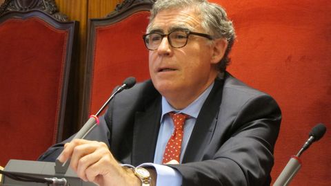 El presidente del  Tribunal Superior del Principado de Asturias (TSJA), Ignacio Vidau