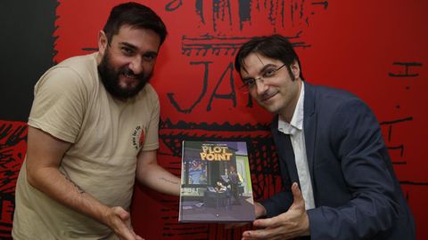 Fernando Llor (izquierda) estar este viernes en Paz acompaado de Kiko da Silva (derecha)