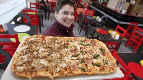 Pizzería El Paso, uno de los negocios participantes, en una fotografía de archivo