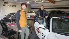 Nacho Fernndez Ansede y Jos ngel Gonzlez Bodeln son socios en By2Motors, con sede en A Ra de Valdeorras.
