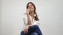 La autora madrile�a con ra�ces luguesas Aurora Freijo.