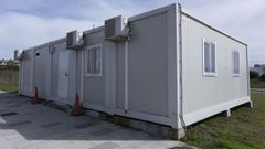 La base provisional del 061 se ubica en las inmediaciones de la urbanizaci�n abandonada Costa Nariga de Carballo.
