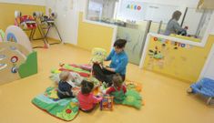 Imagen de archivo de la escuela infantil de Pi�eiros, una de las tres que sale a concurso. 