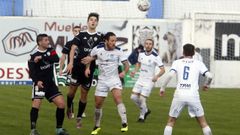 Imagen del derbi entre el Boiro y el Noia, que se jugar�n muchas de sus opciones de ascenso.