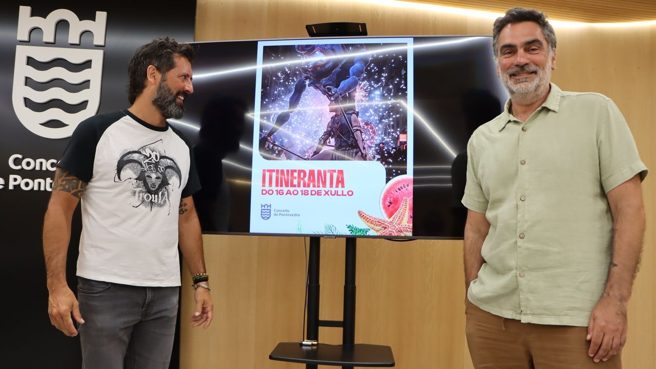 Sergio Rodríguez, sobre Itineranta en Pontevedra: «Que a xente saia á rúa e se atope con cousas inesperadas»