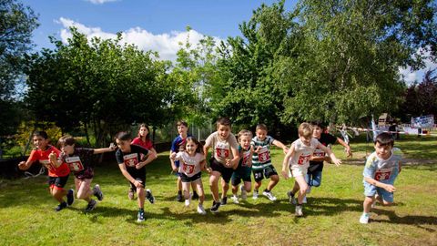 Viernes solidario en el CEIP Marc�n, en Pontevedra
