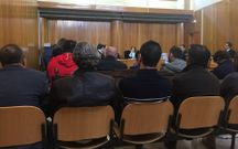 El �multitudinario� juicio comenz� ayer en la Audiencia. 