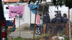 Redada en el campamento conocido como Los Chaquetas, en una imagen de archivo