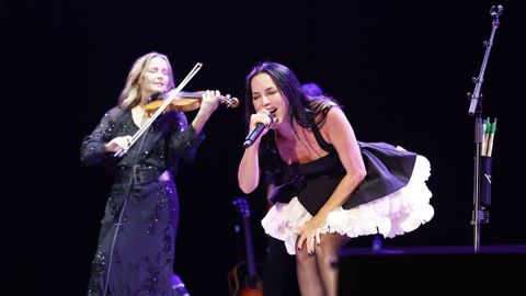 Alicia Corrs fue la voz cantante del grupo integrado por otras dos hermanas y un hermano