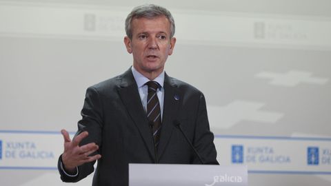 El presidente de la Xunta, Alfonso Rueda.