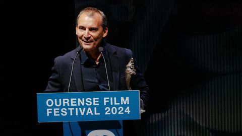 Gala inaugural OUFF. Alejandro Hernndez, Premio Calpurnia de Honra Internacional.