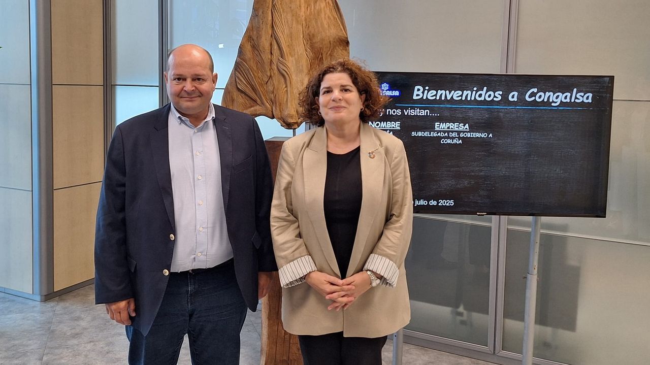 La subdelegada del Gobierno en A Coruña destacó en Congalsa el papel de la industria alimentaria como motor económico y de innovación de Galicia