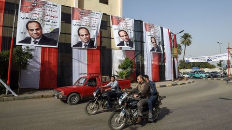 Los carteles de Al Sisi estn por todas partes