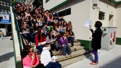 La Universidade da Coru�a toma las calles