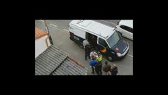Momento de la detenci�n, el pasado mes de julio