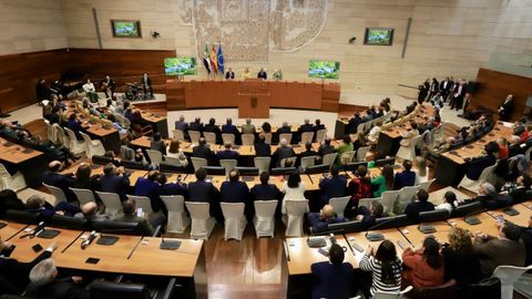 Acto de conmemoracin del 40 aniversario del Estatuto de Autonoma de Extremadura.