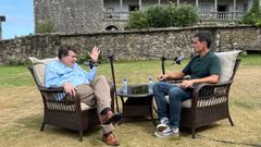 El profesor y analista Miguel Anxo Bastos, a la izquierda de la imagen, ser� el primer invitado de este p�dcast