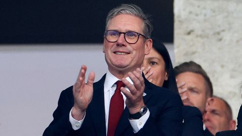 El primer ministro del Reino Unido, Keir Starmer, en la final de la Eurocopa celebrada en Berln entre Inglaterra y Espaa.