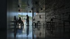 Imagen de archivo de los pasillos del edificio judicial de Ourense