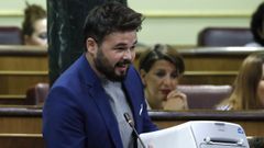 Rufi�n se lleva una impresora al Congreso y pide al Gobierno que �deje de perseguir� el referendo