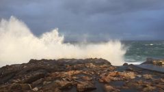 Karine azota la costa coru�esa