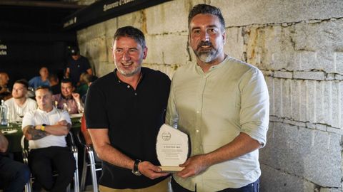 Fin de curso en Afiador.David Sotelo es el entrenador de porteros del ascendido Ourense CF