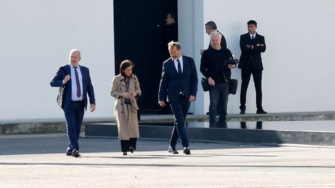 Gonzalo Castro, conejal de Fomento y Promocin, e Ins Rey, alcaldesa de A Corua. 