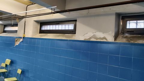A pesar de las labores de mantenimiento, las deficiencias en el CEIP Pr�cticas resurgen cada curso
