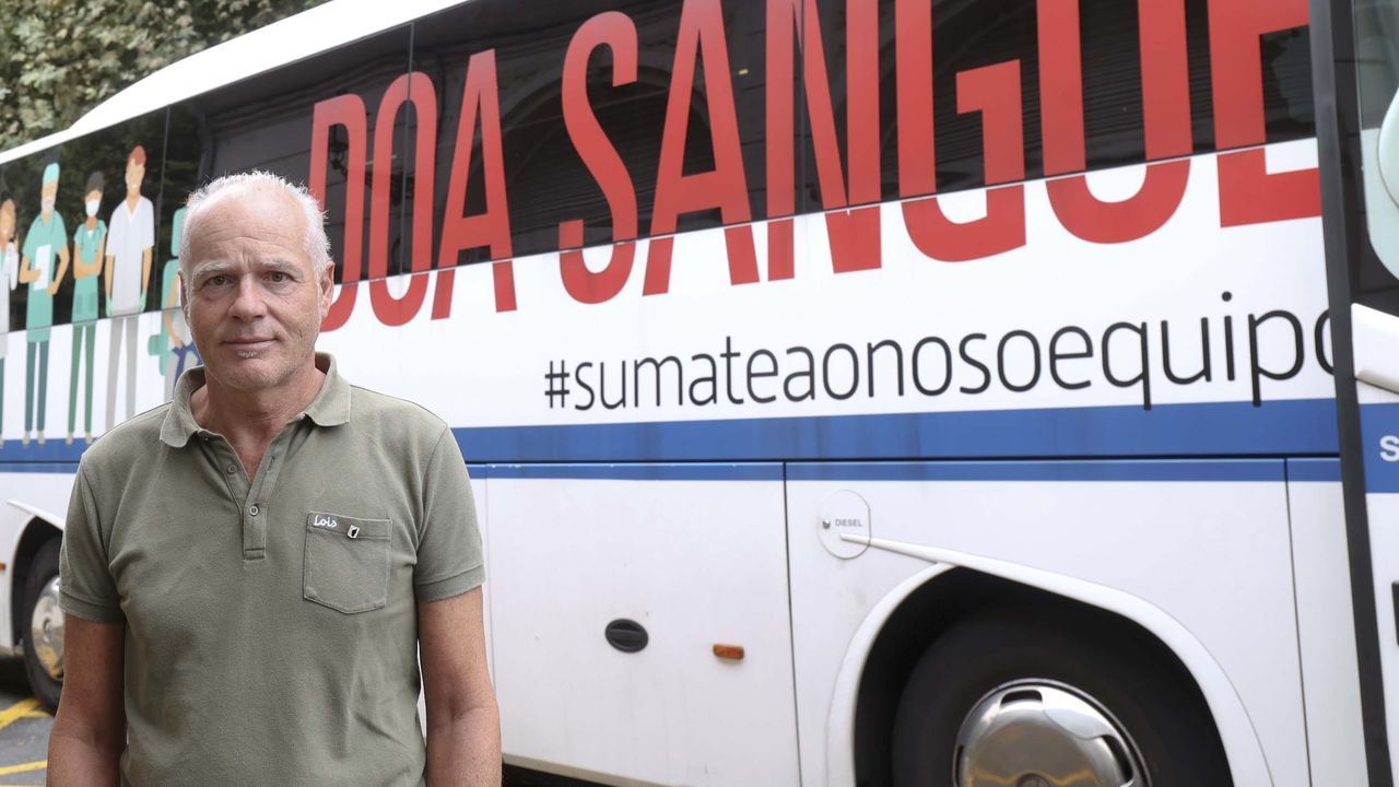 El padronés que lleva cien donaciones de sangre: «Muchas veces voy sin que me avisen»