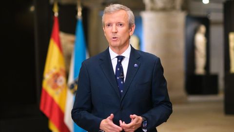 Mensaje de fin de a�o de Alfonso Rueda