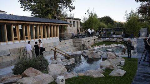 Las termas de A Chavasqueira, en Ourense, reabren tras su reconstrucción.