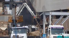 Incendio en Finsa ya controlado