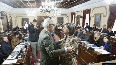 Toma de posesi�n de Mar�a Reigosa como concejala de Lugo