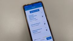 Datos econ�micos en la app del Sergas de un particular.