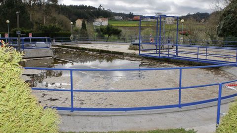 Imagen de archivo de la EDAR de O Formigueiro, en A Laracha.