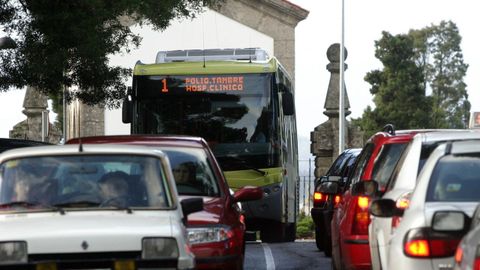 Imagen de archivo de un autob�s de la l�nea 1 en Boisaca