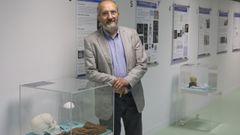 Marco Armiero en las instalaciones del edificio Font�n, en Santiago