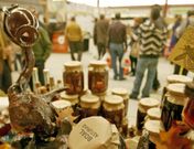 Imagen de la feria ap�cola. 